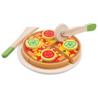 New Classic Toys - Pizza à Découper - Légume